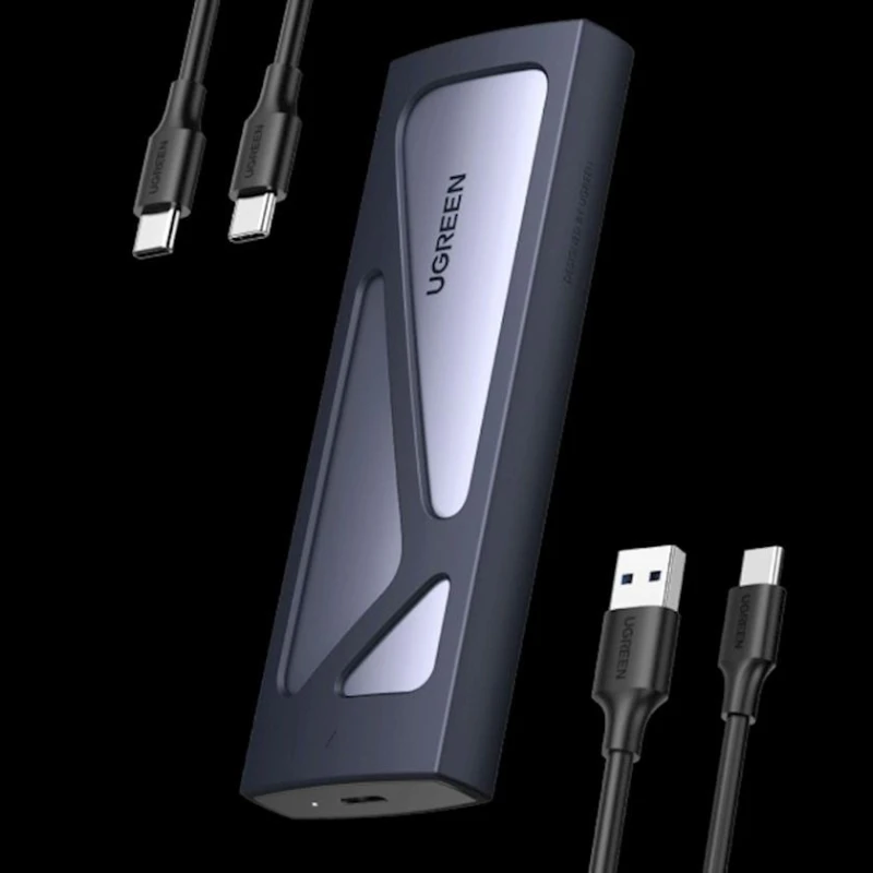 Корпус для SSD Ugreen CM578 15512 M.2 NVMe SSD Enclosure Adapter Корпус для SSD Ugreen CM578 15512 M.2 NVMe SSD Enclosure Adapter