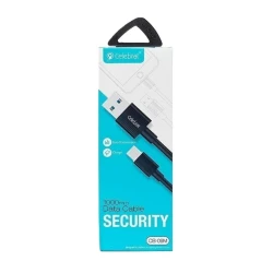 Кабель Celebrat CB-09M USB to Micro USB, 1 м, Black