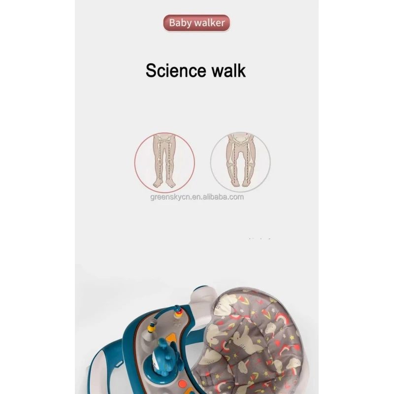 Ходунки TB-0644G, серые