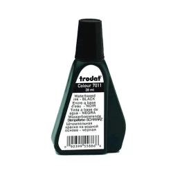 Краска штемпельная Trodat 7011 на водной основе 28 мл Черная