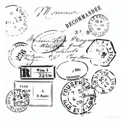 Трафарет интерьерный Cadence Home Decor Serie HD-11, 45x45