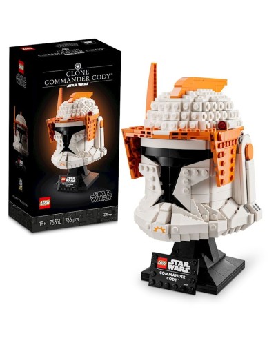 Konstruktor LEGO Star Wars Clone Commander Cody™ Helmet 75350, 18+ yaş, 766 hissə