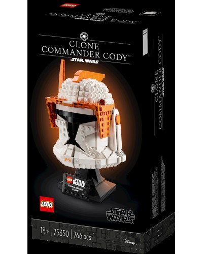 Konstruktor LEGO Star Wars Clone Commander Cody™ Helmet 75350, 18+ yaş, 766 hissə