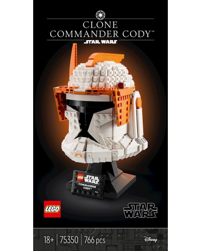 Konstruktor LEGO Star Wars Clone Commander Cody™ Helmet 75350, 18+ yaş, 766 hissə