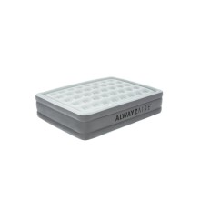 İkinəfərli hava ilə doldurulan çarpayı Bestway 67624, boz, 152x203x46 sm
