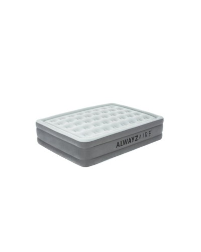 İkinəfərli hava ilə doldurulan çarpayı Bestway 67624, boz, 152x203x46 sm