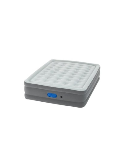 İkinəfərli hava ilə doldurulan çarpayı Bestway 67624, boz, 152x203x46 sm