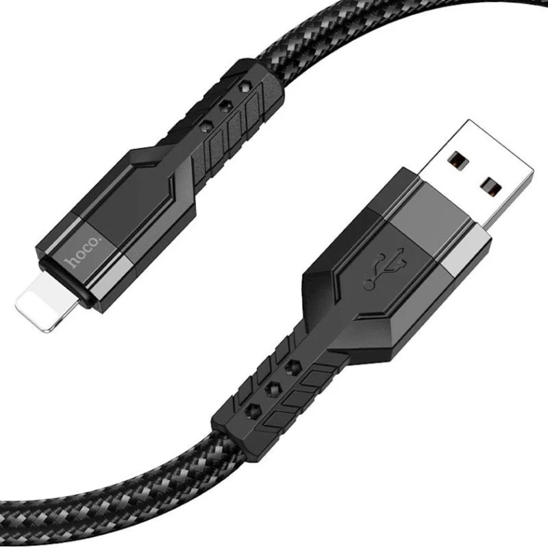 Кабель USB - Lightning Hoco U110, Черный