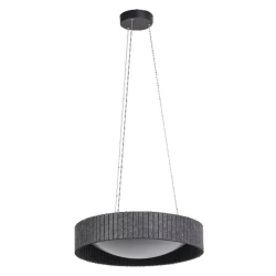 Люстра подвесная Ledvance Decor Felt Cylinder Pend AC612550055, 28Вт, 830, фетр, темно-серый