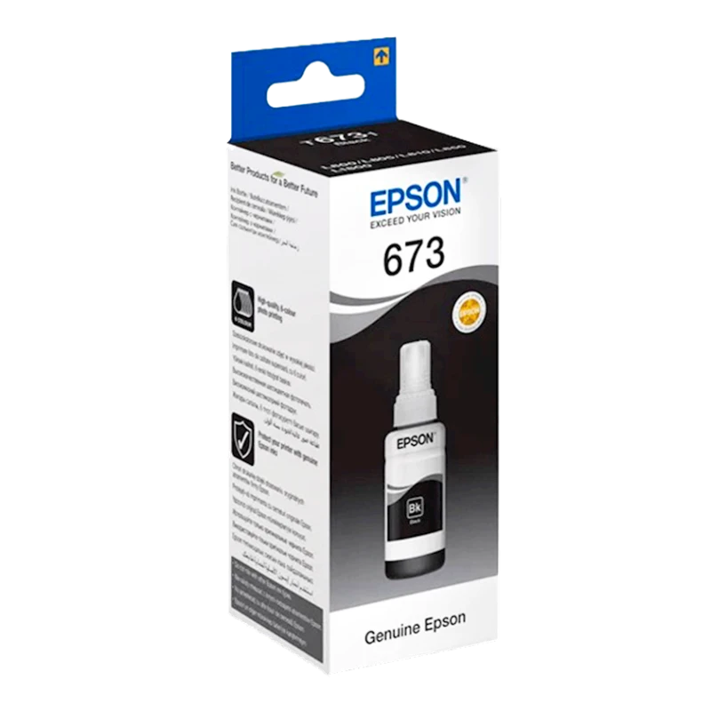 Контейнер с чернилами Epson T6731 L800 Black (47AB026)