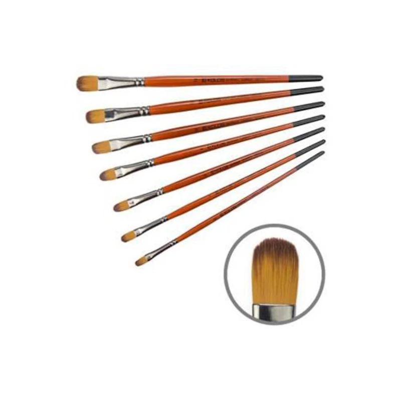 Fırça Kolos Carrot №6, oval, sintetika Fırça Kolos Carrot №6, oval, sintetika