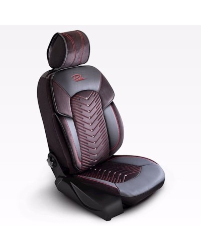 Oturacaq üçün çexol Panda Dubai, qara/qırmızı (VTRPANDA-038)