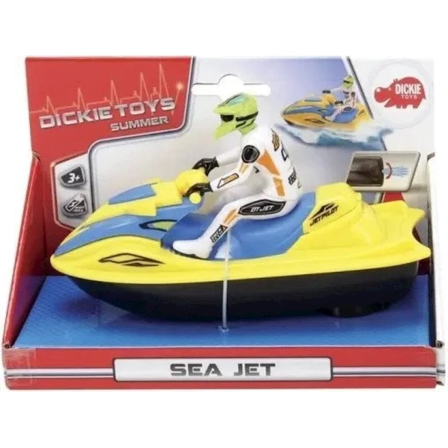 Oyun dəsti Dickie Toys Sea Jet, skuter və sürücü fiquru, 18 sm, məhsul çeşiddə