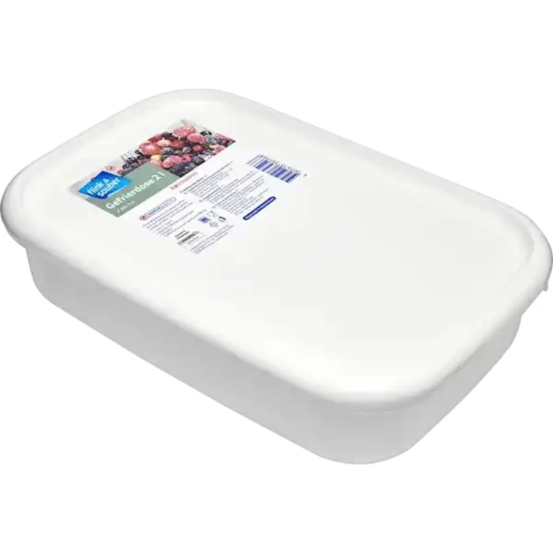 Контейнер для хранения Flink & Sauber прямоугольник, 2000 мл, с крышкой, в ассортименте Контейнер для хранения Flink & Sauber прямоугольник, 2000 мл, с крышкой, в ассортименте