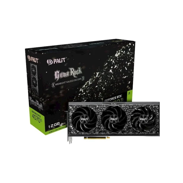 Видеокарта Palit GeForce RTX 4070 Ti GameRock (NED407T019K9-1045G) Видеокарта Palit GeForce RTX 4070 Ti GameRock (NED407T019K9-1045G)
