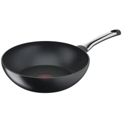 Сковородка Tefal 6X Excellence Wok, титан, черная, 28 см Сковородка Tefal 6X Excellence Wok, титан, черная, 28 см