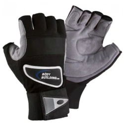 Перчатки для тяжелой атлетики 2262_202304093/0167, черный, L Перчатки для тяжелой атлетики 2262_202304093/0167, черный, L