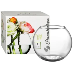Ваза Pasabahce Flora, Стекло, Прозрачная, 10.2 см