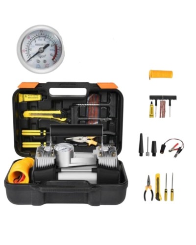 Avtomobil üçün kompressor EB 516, 12 V, 280 W, porşenli, ikisilindrli, 72 l/min
