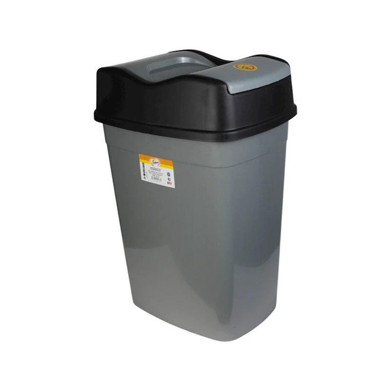 Zibil vedrəsi 6297, 340x250x410 mm, boz