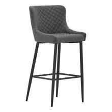 Bar taburesi JYSK Pebringe, 50x105x57 sm, boz/qara