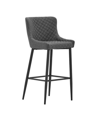 Bar taburesi JYSK Pebringe, 50x105x57 sm, boz/qara