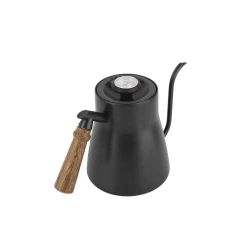 Чайник для кофе CB_98160000000902, с термометром, 850 мл, черный