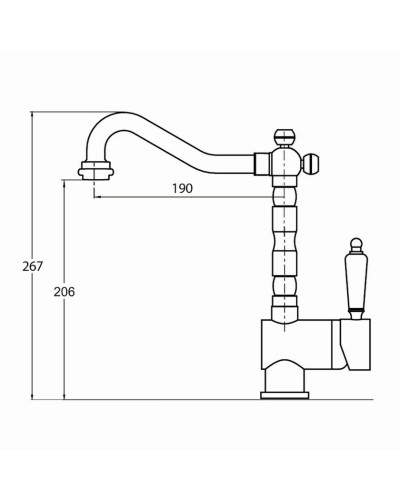 Qarışdırıcı Aquasanita Hera 2473-511