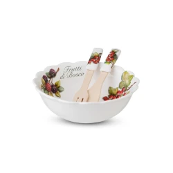 Салатница NuovaCer 180597, керамика, разноцветная, 25.5 см Салатница NuovaCer 180597, керамика, разноцветная, 25.5 см