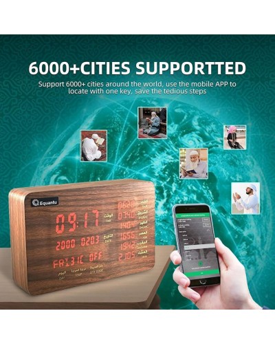 Zəngli saat Azan Speaker Quran SQ600