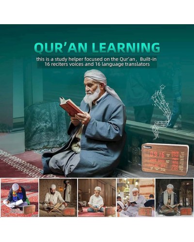 Zəngli saat Azan Speaker Quran SQ600