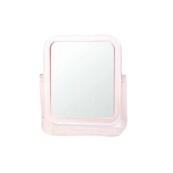 Косметическое зеркало Top Choice 5282, розовое Косметическое зеркало Top Choice 5282, розовое