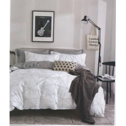 Yataq dəsti First Home ET-1335, 2 əd yorğan üzü 160x220 sm, mələfə 250x240 sm, 2 əd yastıq üzü 50х70 sm, ailəvi, rəngbərəng