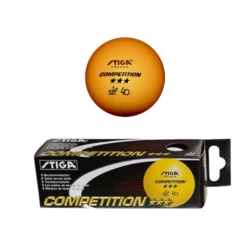 Набор мячей для пинг-понга Stiga, 3 шт, желтые - WS0880 Набор мячей для пинг-понга Stiga, 3 шт, желтые - WS0880