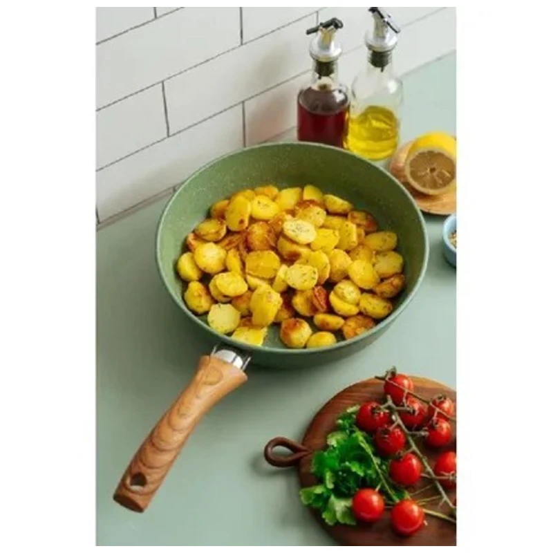 Tava NMP Eco Way, alüminium, yaşıl, 24 sm Tava NMP Eco Way, alüminium, yaşıl, 24 sm