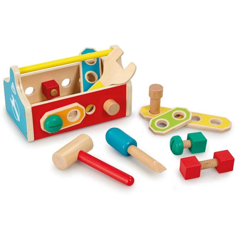 Taxta oyuncaq Addo Play Ltd My Little Toolbox Set 200644, 18 hissə