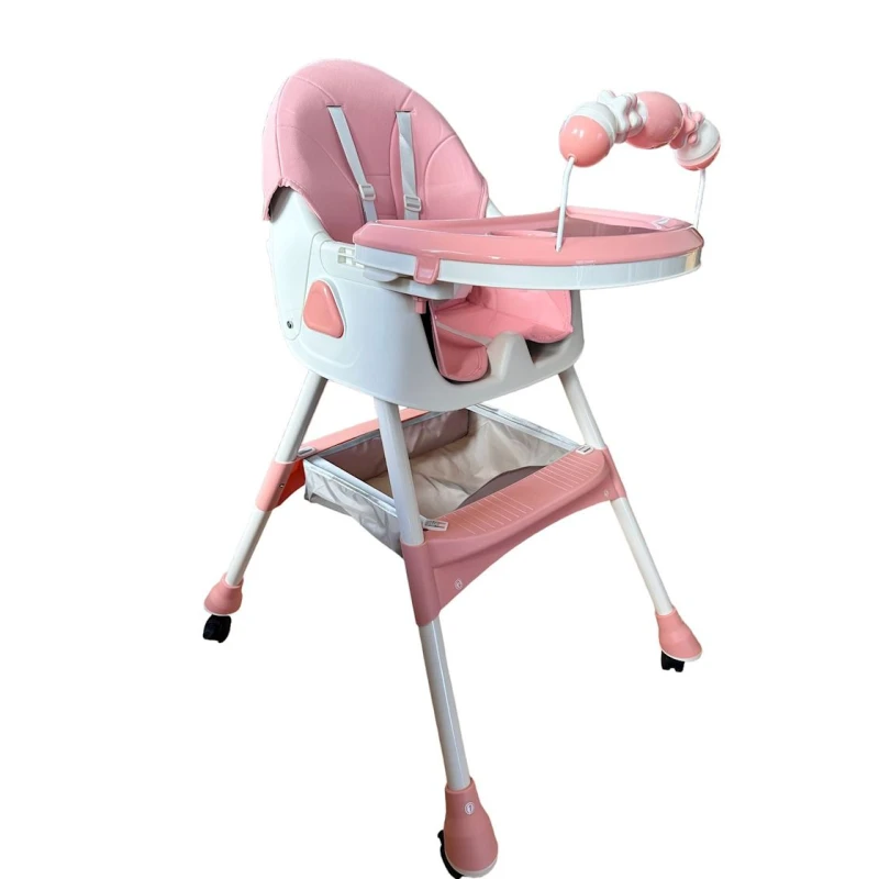 Uşaq yedizdirmə oturacağı PT-E-56010, 6 aydan, çəhrayı