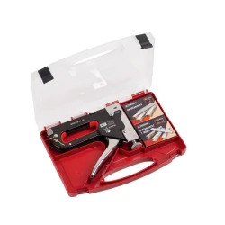 Механический степлер Parkside, черный/серебристый