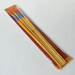 Набор кистей Невская палитра Сонет для росписи, синтетика, 5шт