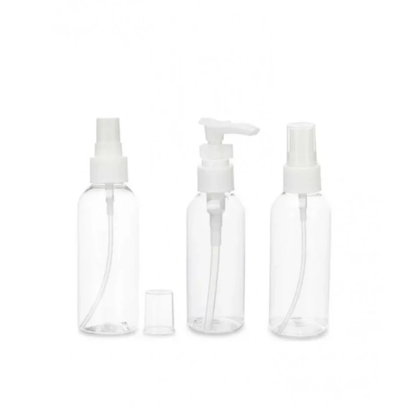 Дорожный набор для косметики Berilo, 75 мл, 3x15x21 см, 3 предмета Дорожный набор для косметики Berilo, 75 мл, 3x15x21 см, 3 предмета