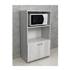 Stellaj 3563_L-M 2StellajMicrowWC, 62x34,2x112 sm, LDSP, ağ