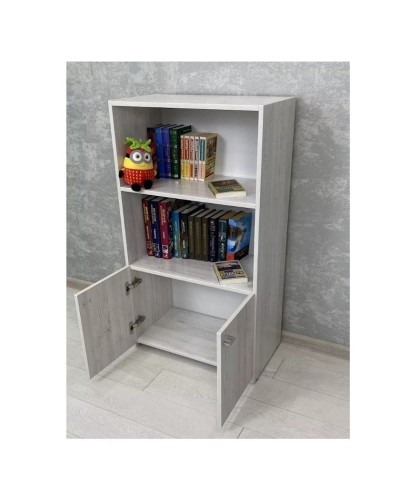 Stellaj 3563_L-M 2StellajMicrowWC, 62x34,2x112 sm, LDSP, ağ