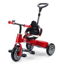 Üçtəkərli velosiped Rastar Mini Cooper, 45х41х66 sm, 2-5 yaş, metal, qırmızı