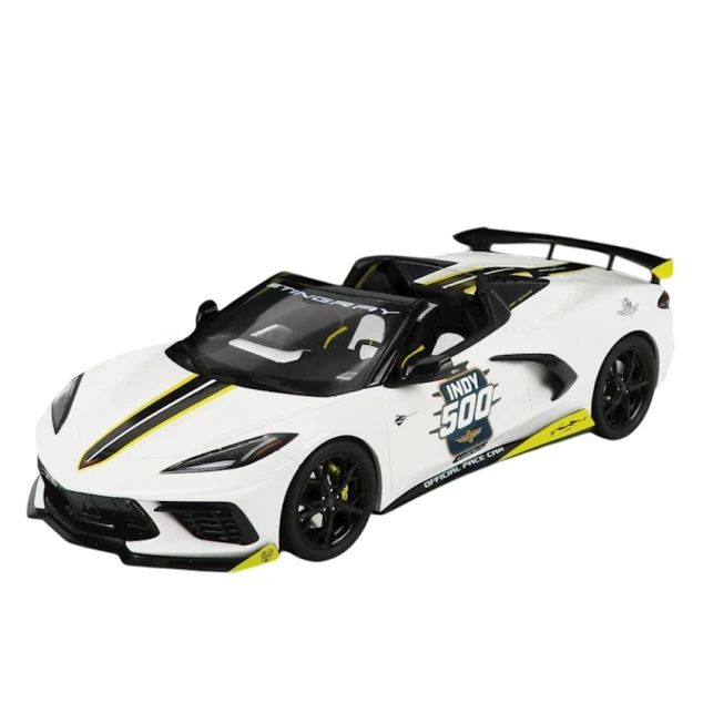 Игрушечная машинка Diecast Chevrolet Corvette Stingray C8, белый