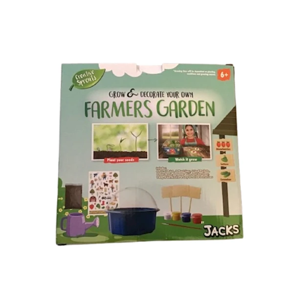 Набор для опытов RMS International Jacks Creative Sprouts - Grow & Decorate Your Own Farmers Garden R03-0243/ENT-B Набор для опытов RMS International Jacks Creative Sprouts - Grow & Decorate Your Own Farmers Garden R03-0243/ENT-B