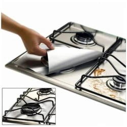 Qaz plitəsi üçün qoruyucu yapışdırmalar, 50x60 sm, 4 əd