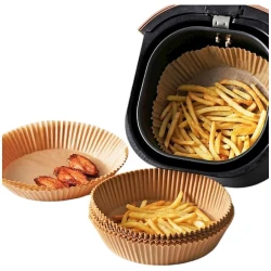 Набор одноразовой посуды для аэрогриля, бежевый, 20х4.5 см, 50 шт Набор одноразовой посуды для аэрогриля, бежевый, 20х4.5 см, 50 шт