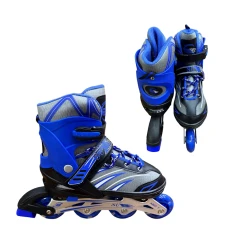 Роликовые коньки 013299MA, размер 34-38, синие