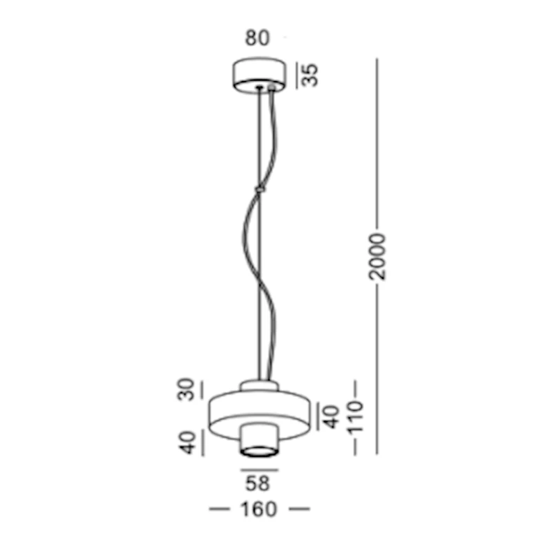 Asma çıraq Lustore LSP348