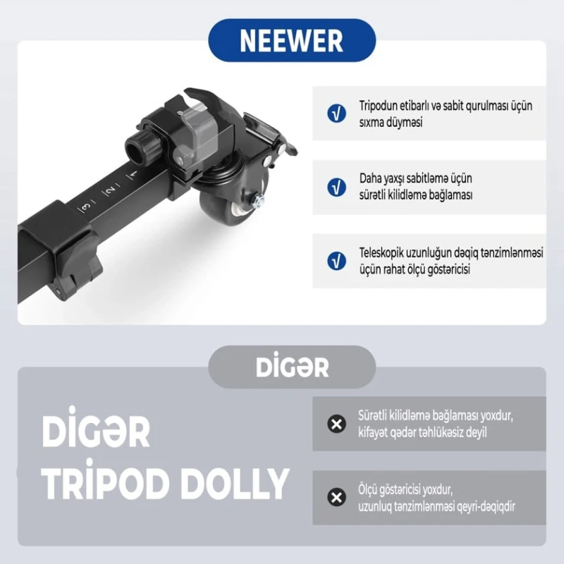 Стойка Neewer TS009, черный Стойка Neewer TS009, черный